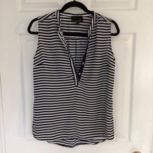 CYNTHIA ROWLEY striped blouse